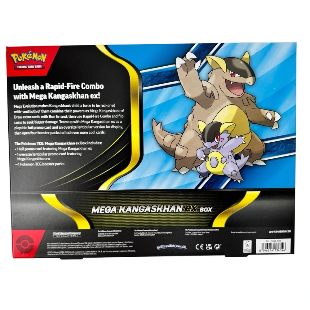 NEW Pokemon TCG Mega Kangaskhan Ex Collection w/Promo + 4 Packs SEALED BOX 5126
